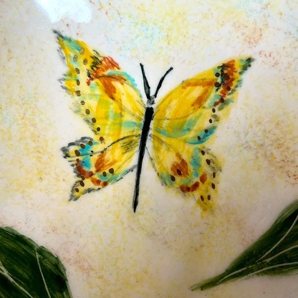 Unique Holland Mold Vintage Butterfly Ashtray - Picture 5 of 10